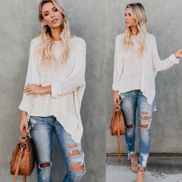 LAST 1️⃣ RIOT Oversized Knit Sweater Top - Picture 3 of 5